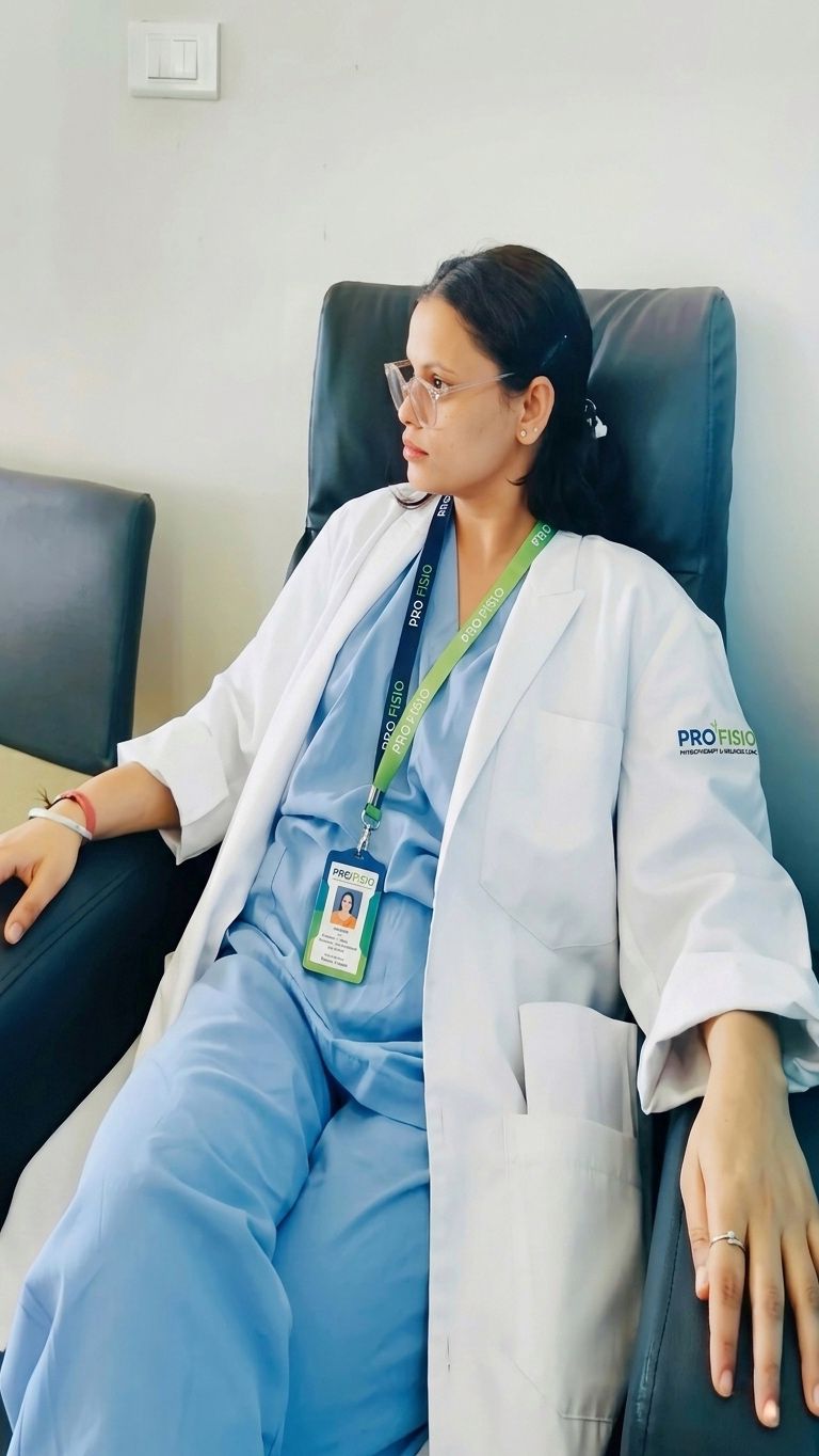 Dr. Reshu Singh at clinic